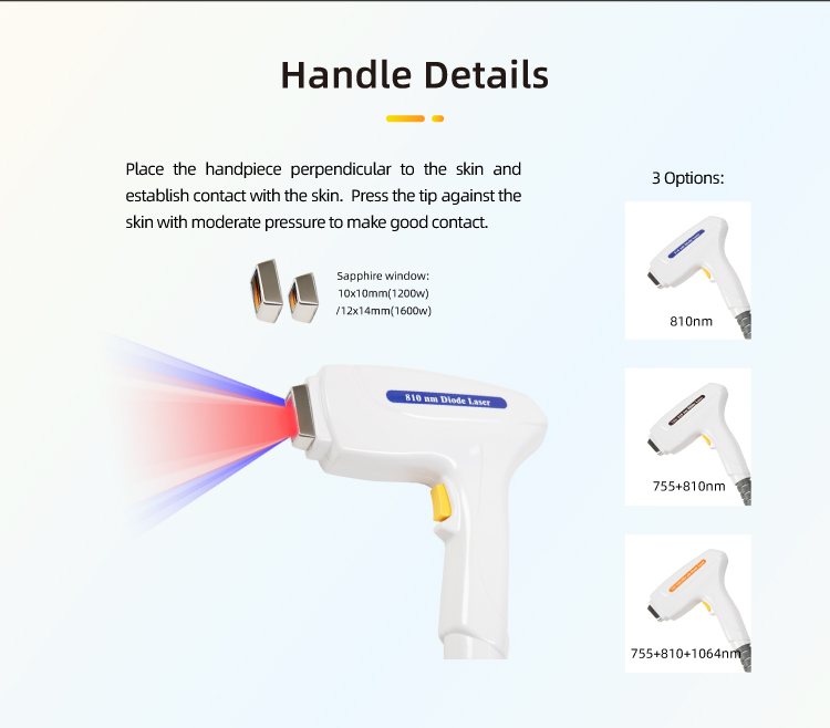 apolomed diode laser hair removal machine HS-816插图3